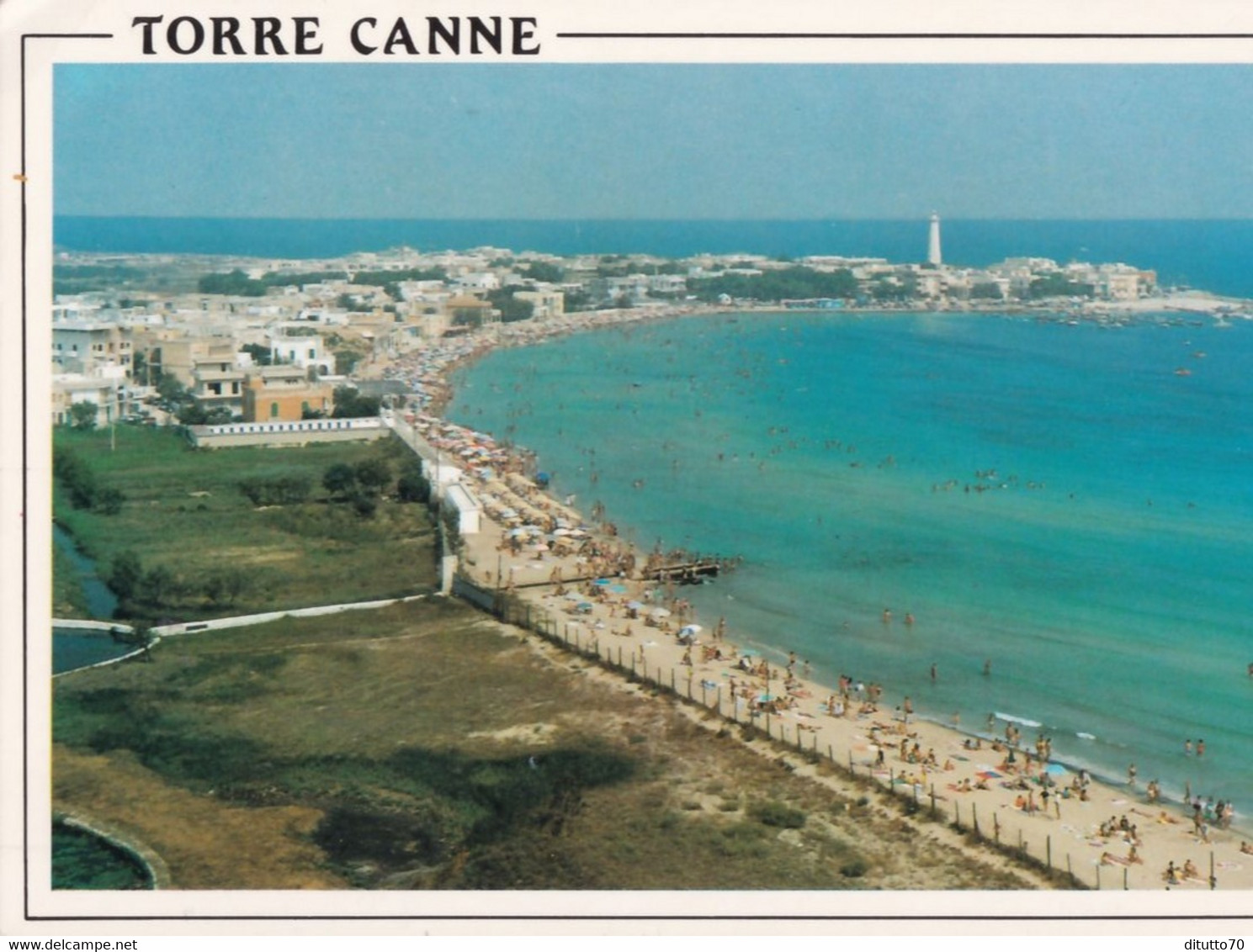 Torre Canne - Brindisi - Panorama - Formato Grande Non Viaggiata – FE390 - Brindisi