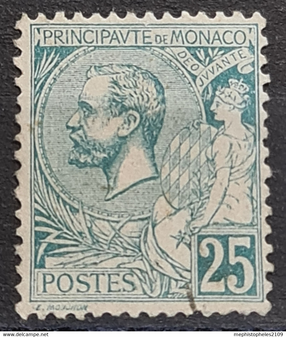 MONACO 1891 - Canceled - Sc# 20 - Used Stamps