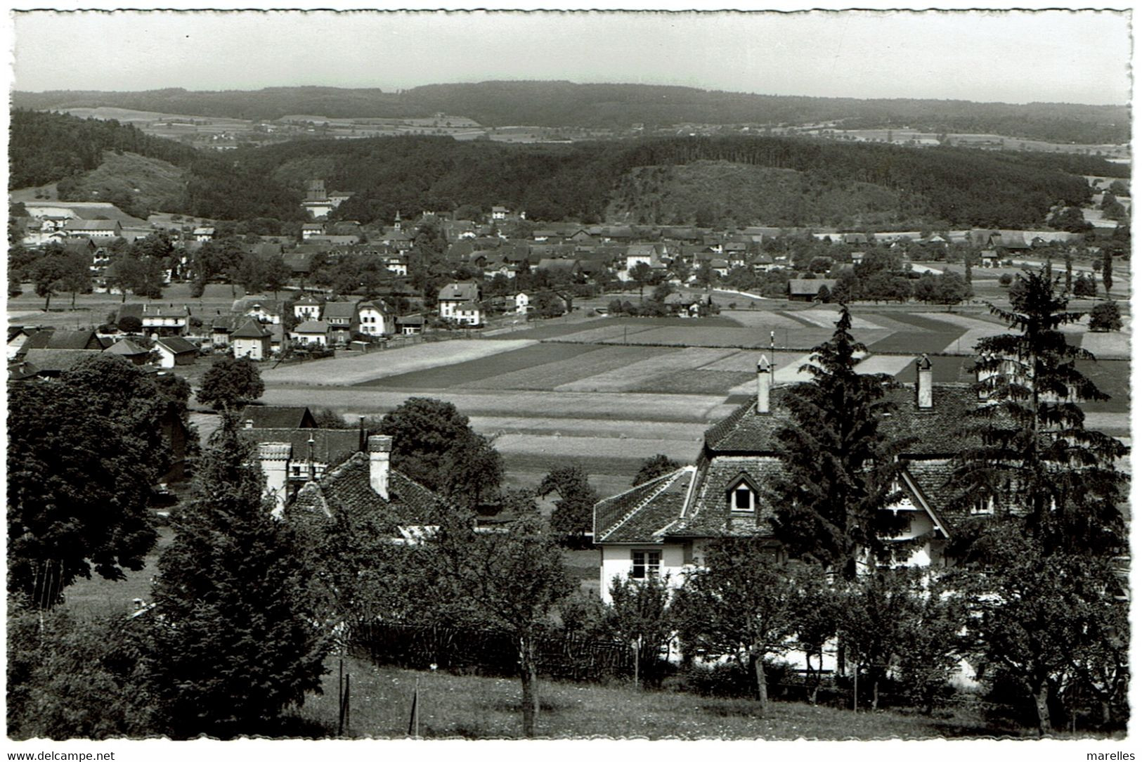 CPSM Suisse. Granges Et Marnand, Circulé 1956 - Marnand