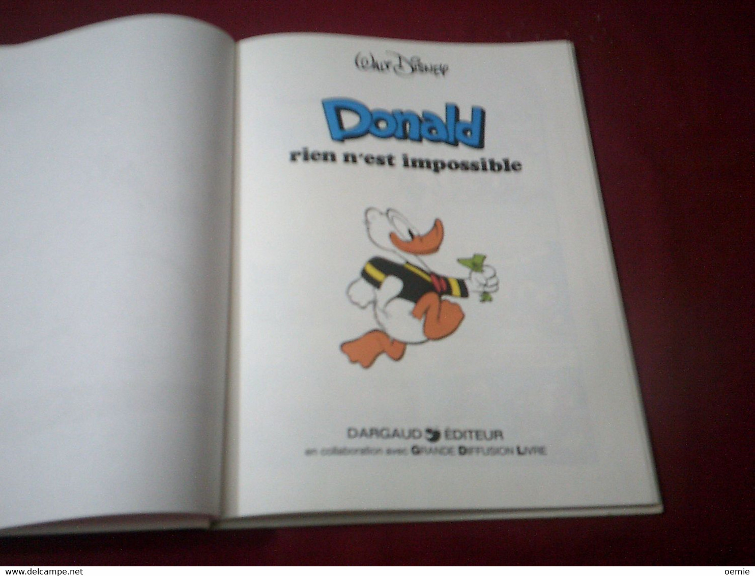 DONALD  RIEN N' EST IMPOSSIBLE  //  EDITION 1980 - Donald Duck