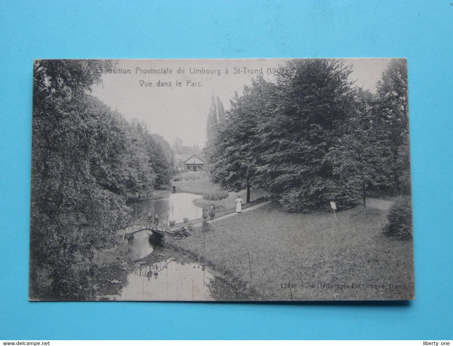 Exposition Provinciale Du Limbourg à St TROND Le Parc ( Edit. Star 12419 ) Anno 1907 ( Zie / Voir Scan ) ! - Sint-Truiden