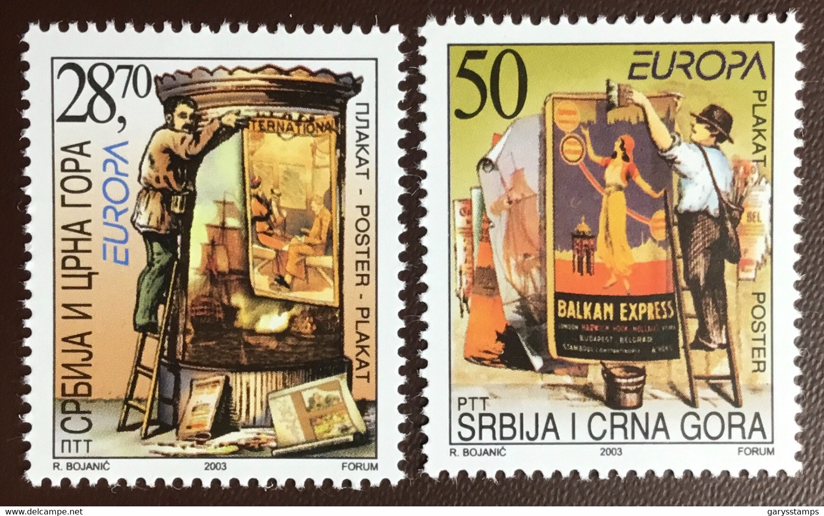 Serbia 2003 Europa MNH - Servië