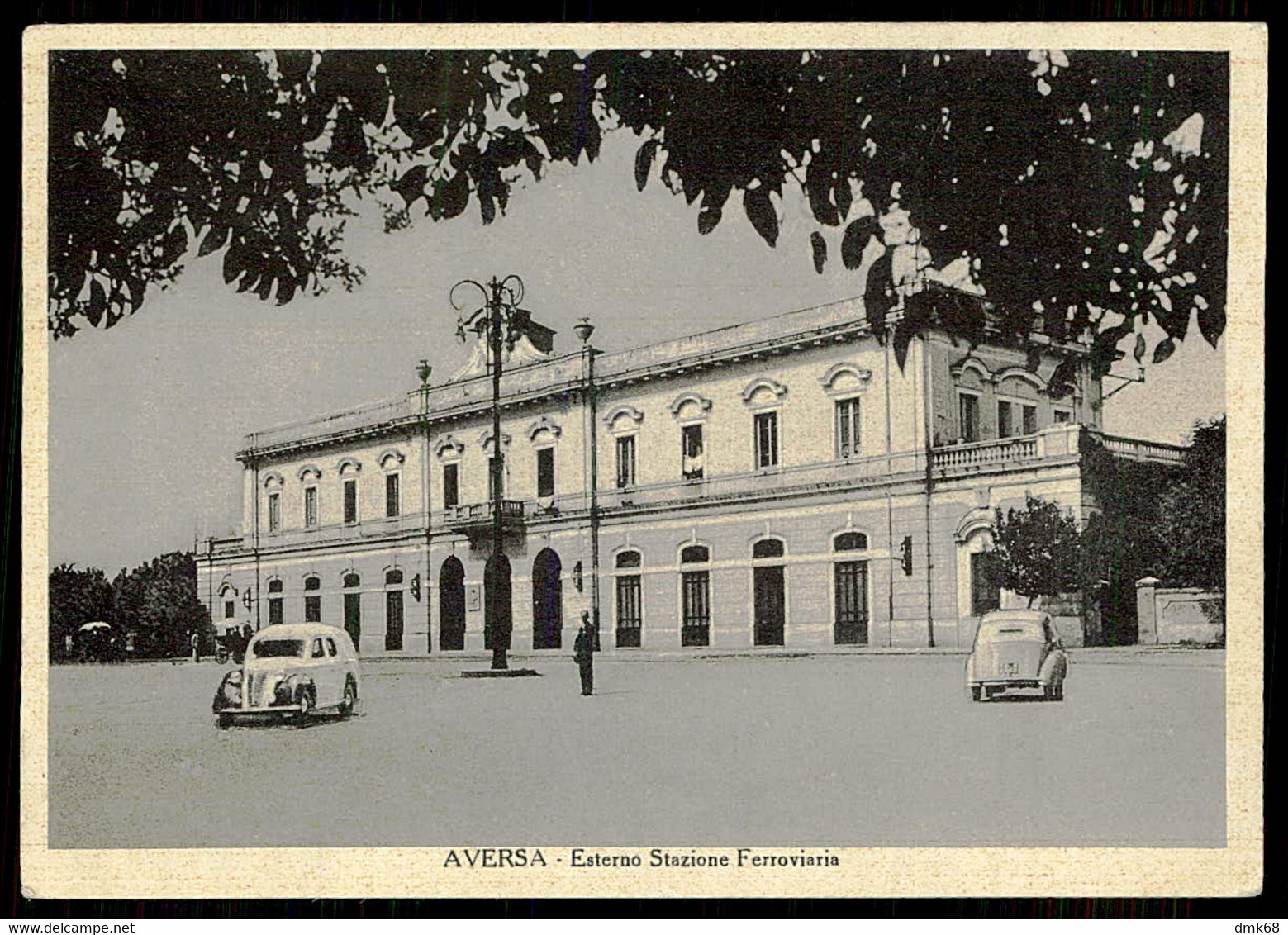 AVERSA - ESTERNO STAZIONE FERROVIARIA - EDIZIONE LUIGI RUTA - 1950s  ( 9240) - Aversa