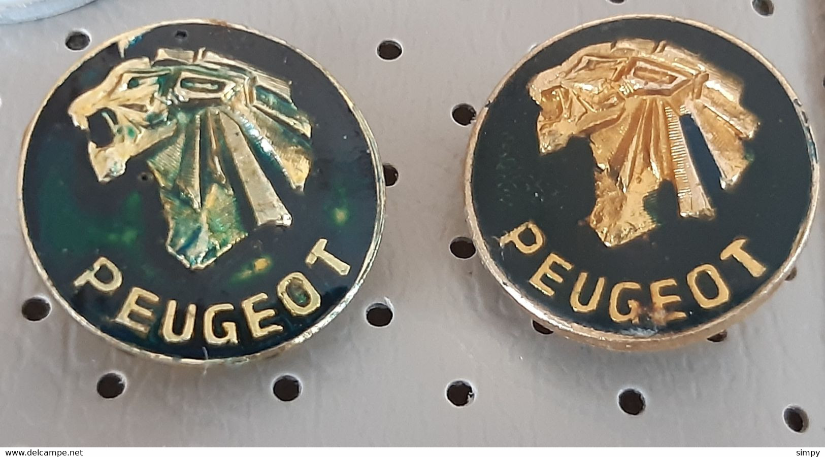 Peugeot Car Logo Vintage Pins - Peugeot