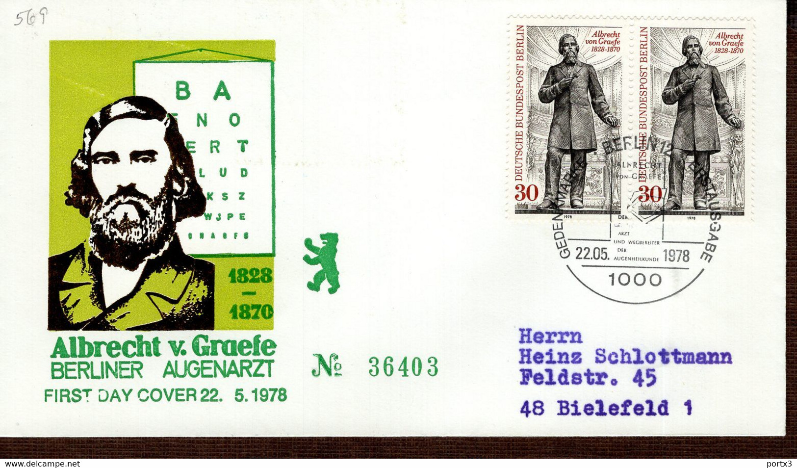 Berlin FDC aus 1978 ex 11items  gestempelt / used / oblitéré (Berl 021)