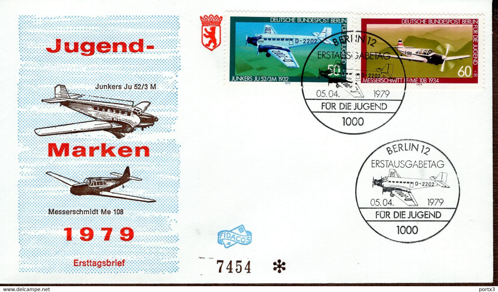 Berlin FDC Aus 1979 Ex 10 Items  Gestempelt / Used / Oblitéré (Berl 022) - 1971-1980