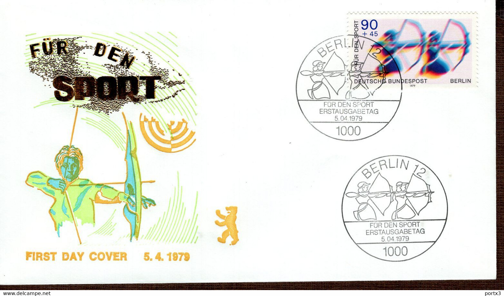 Berlin FDC Aus 1979 Ex 10 Items  Gestempelt / Used / Oblitéré (Berl 022) - 1971-1980