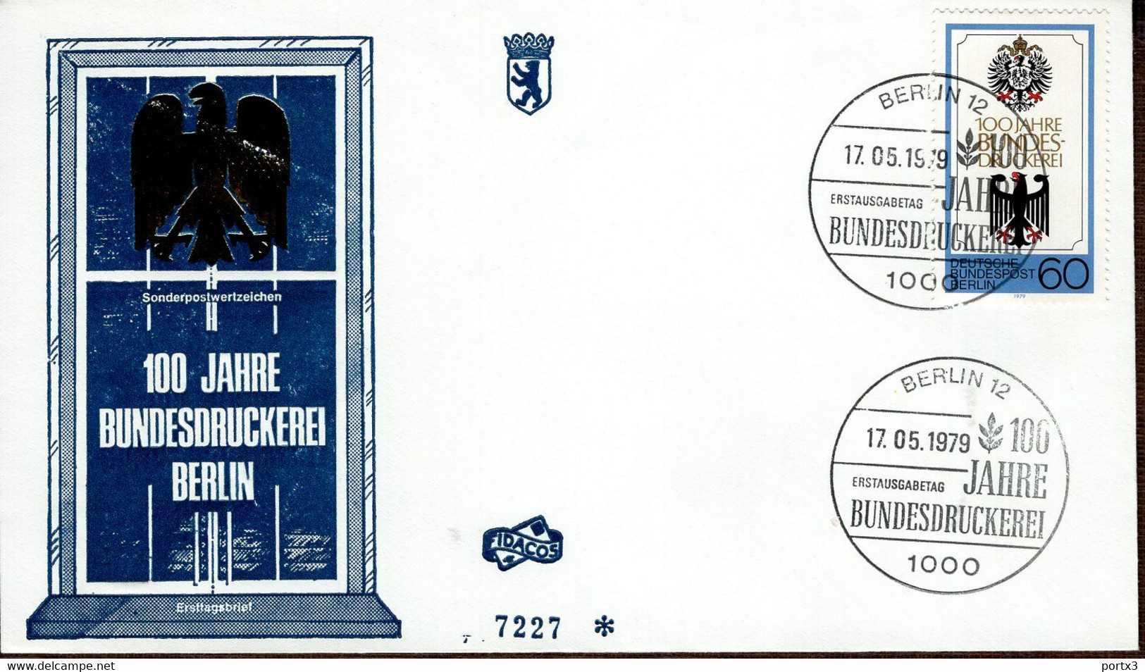 Berlin FDC aus 1979 ex 10 items  gestempelt / used / oblitéré (Berl 022)