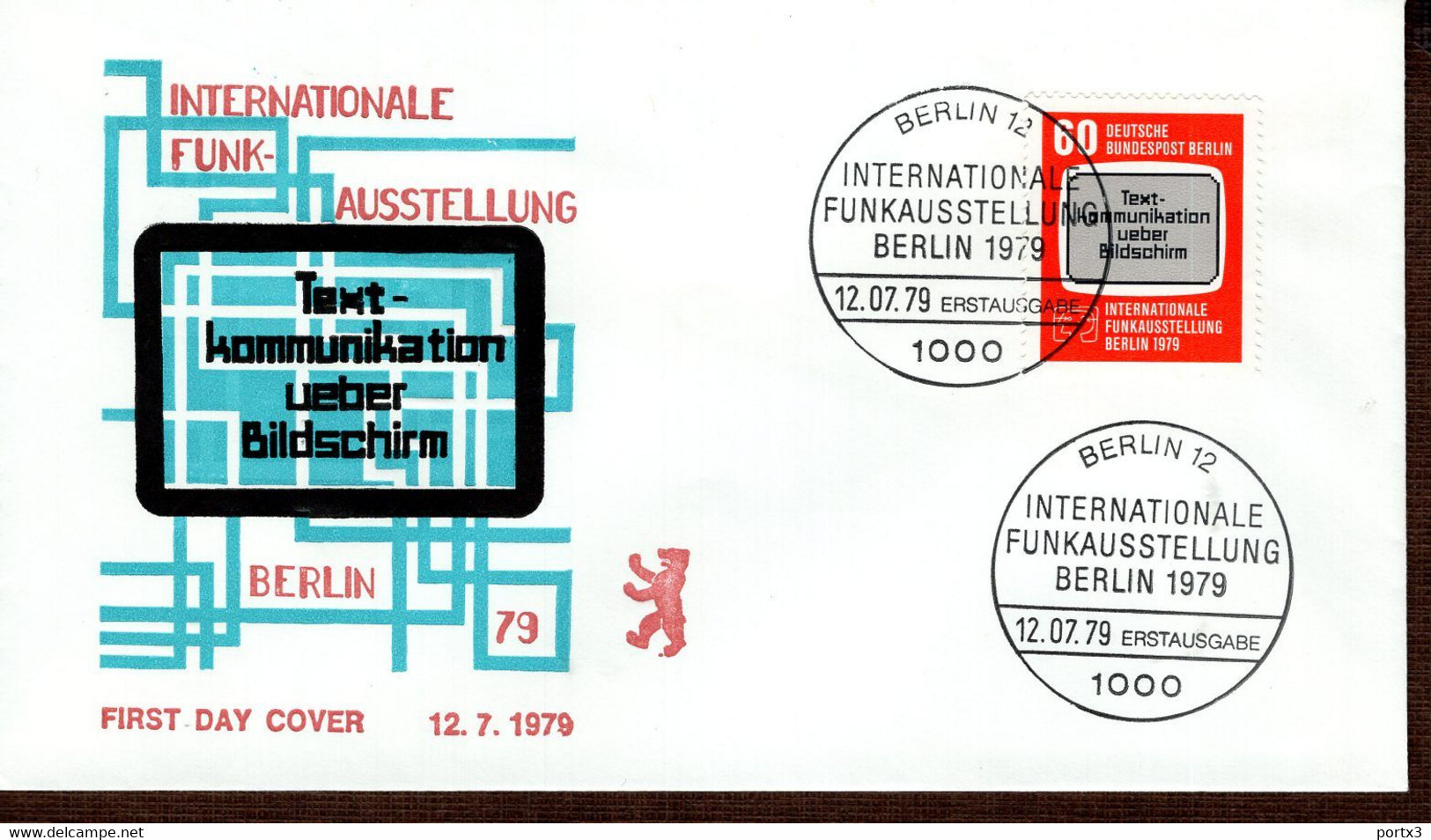 Berlin FDC aus 1979 ex 10 items  gestempelt / used / oblitéré (Berl 022)