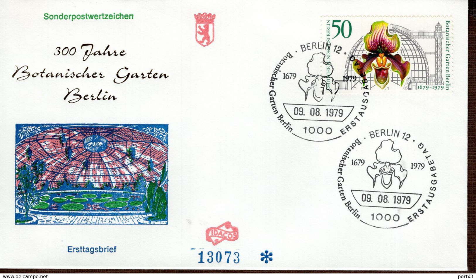 Berlin FDC aus 1979 ex 10 items  gestempelt / used / oblitéré (Berl 022)