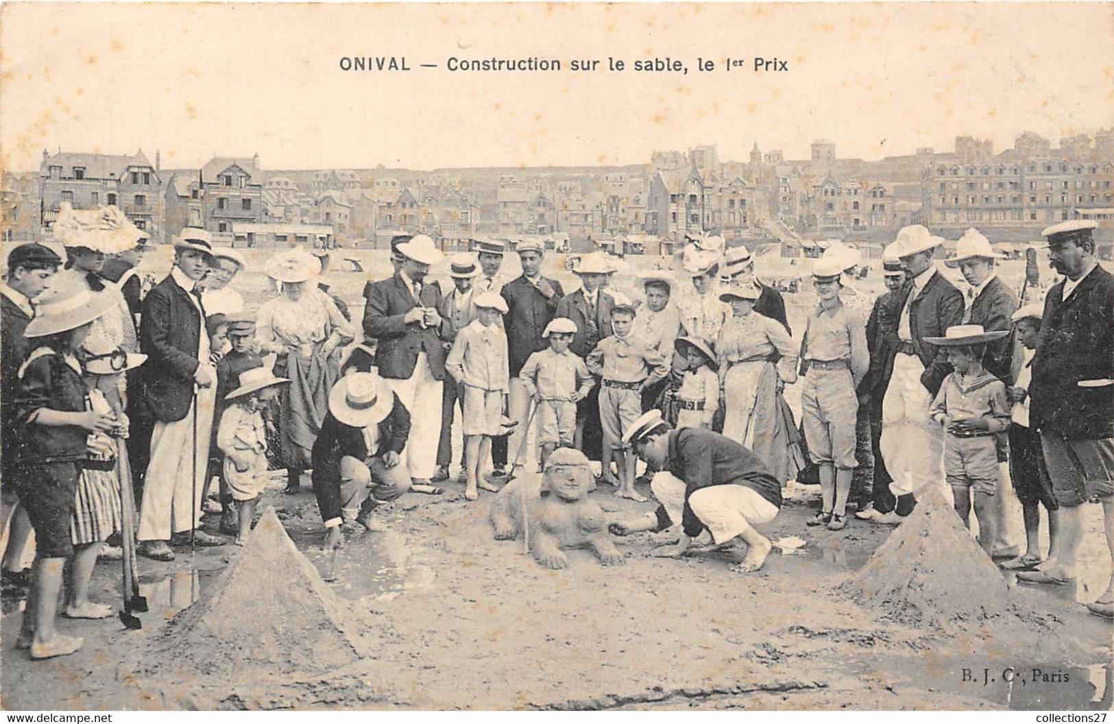 80-ONIVAL- CONSTRUCTION SUR LE SABLE, LE 1er PRIX - Onival