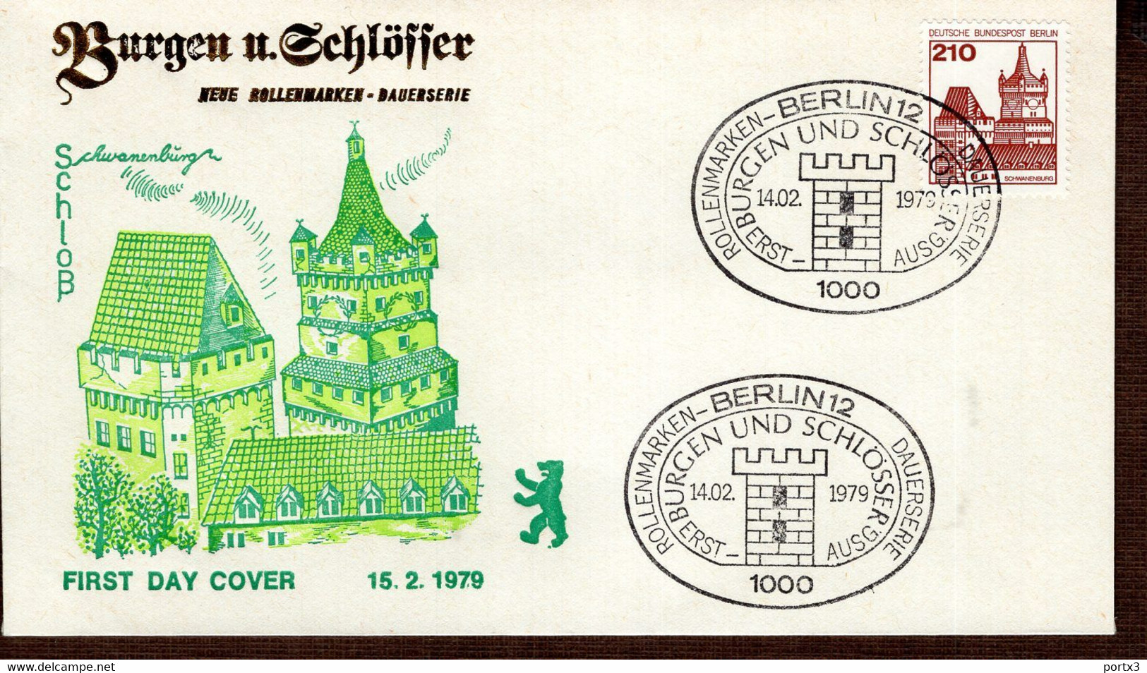 Berlin FDC aus 1978 ex 13 items  gestempelt / used / oblitéré (Berl 025)