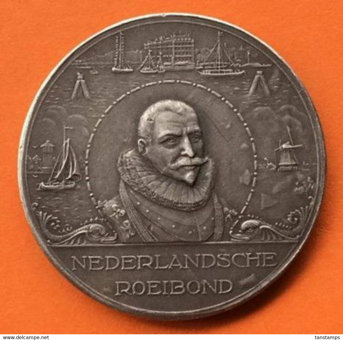 Roeibond Royal Dutch Rowing Federation Silver Medal 1924 - Rowing