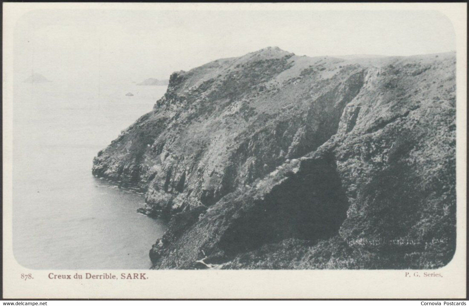 Creux Du Derrible, Sark, C.1910 - PG Series Postcard - Sark