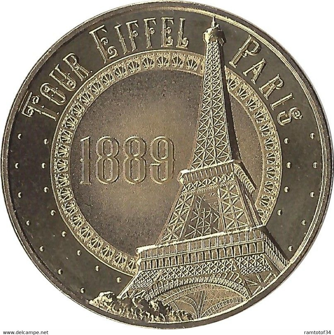 2022 MDP154 - PARIS - Tour Eiffel 8 (1889) / MONNAIE DE PARIS - 2022