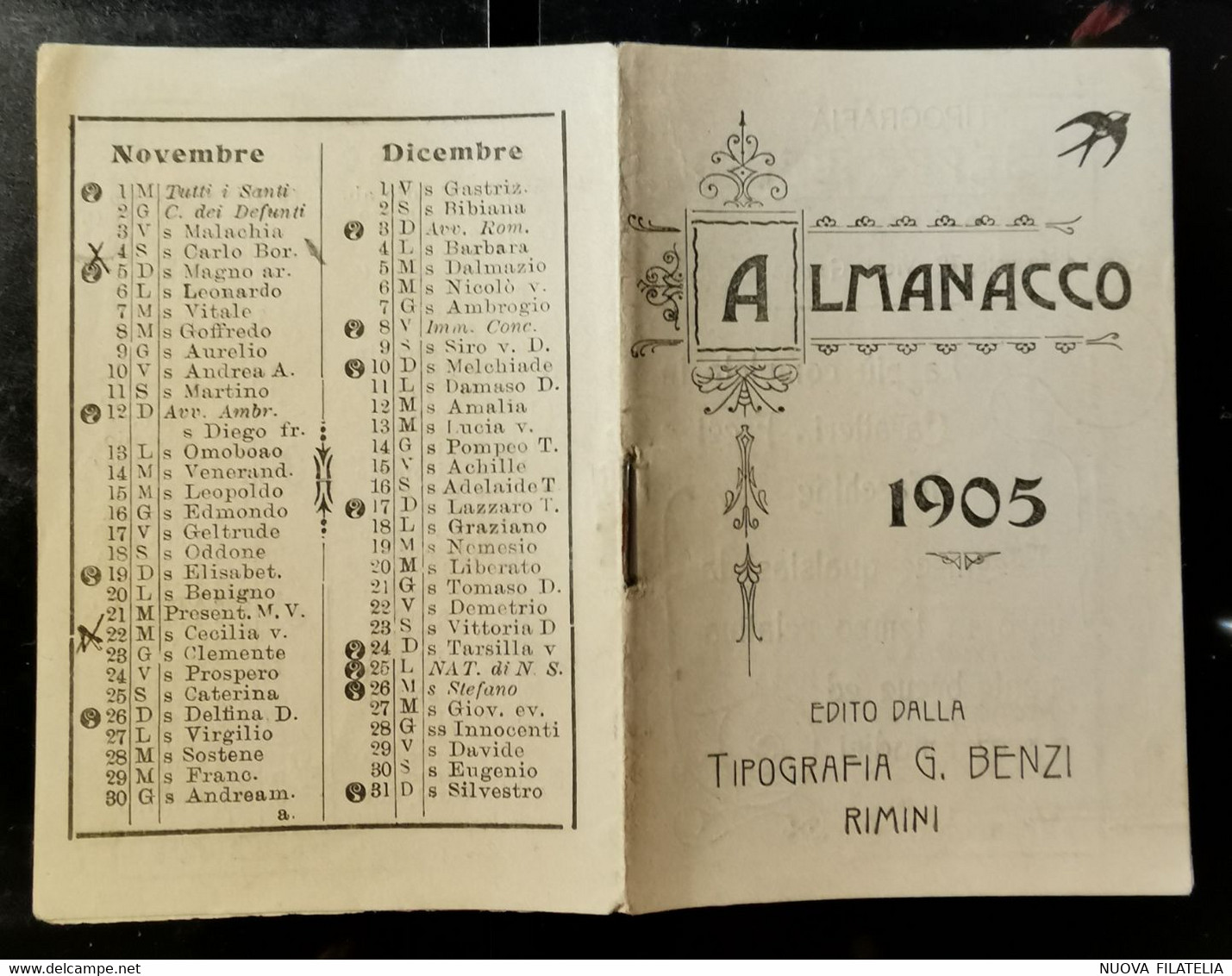 1905 ALMANACCO - Petit Format : 1901-20