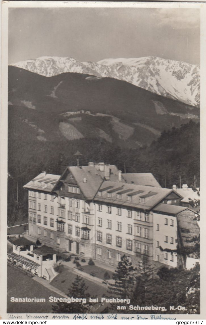 A8844) Sanatorium STERNGBERG Bei PUCHBERG Am SCHNEEBERG - NÖ - Tolle Variante ALT 1935 - Schneeberggebiet