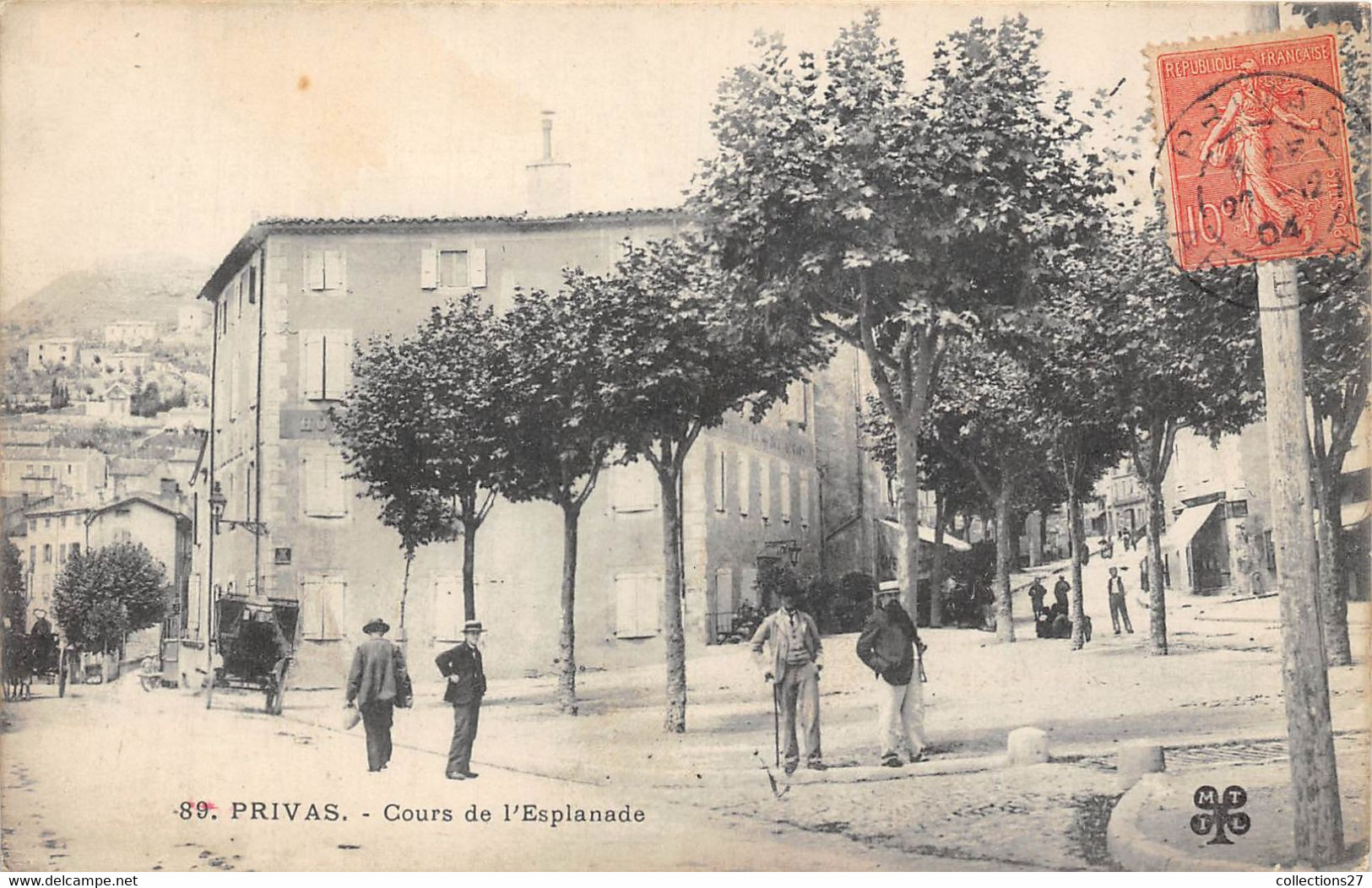 07-PRIVAS- COURS DE L'ESPLANADE - Privas