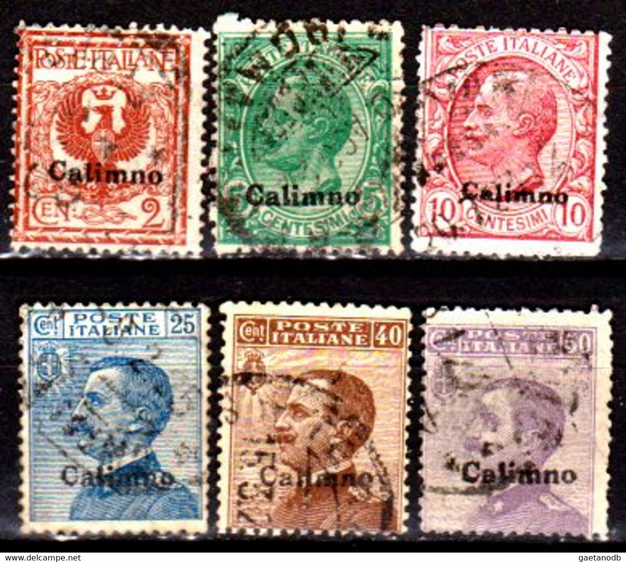 Italia-G 1102 - Colonie Italiane - Egeo: Calino 1912 (o) Used - Qualità A Vostro Giudizio. - Aegean (Calino)