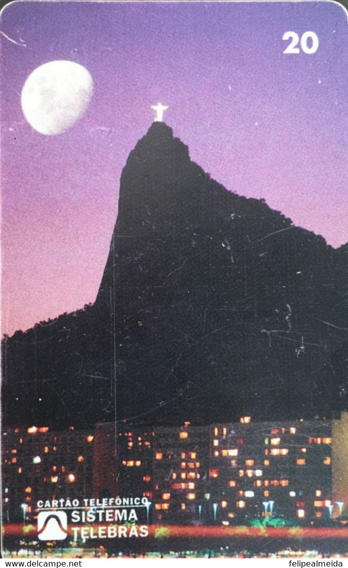 Phone Card Manufactured By Telebras In 1998 - Photo: Corcovado - Is One Of The Hills In The City Of Rio - Culture