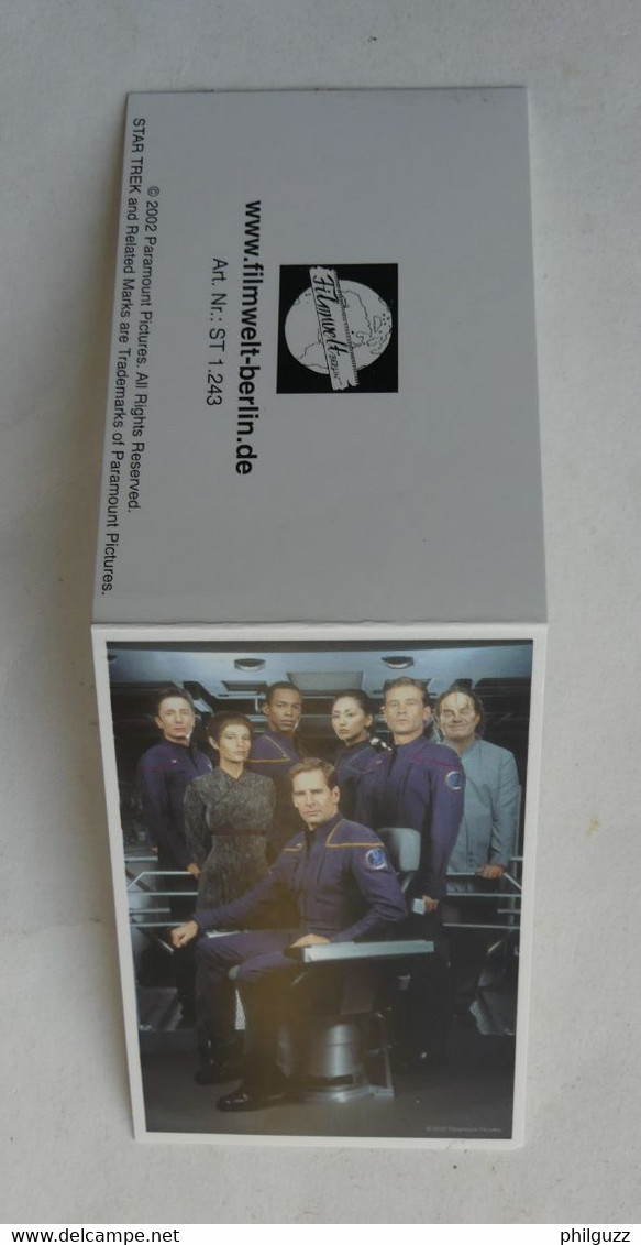 CARTE FILMWELT BERLIN STAR TREK 2002 - Objets Publicitaires