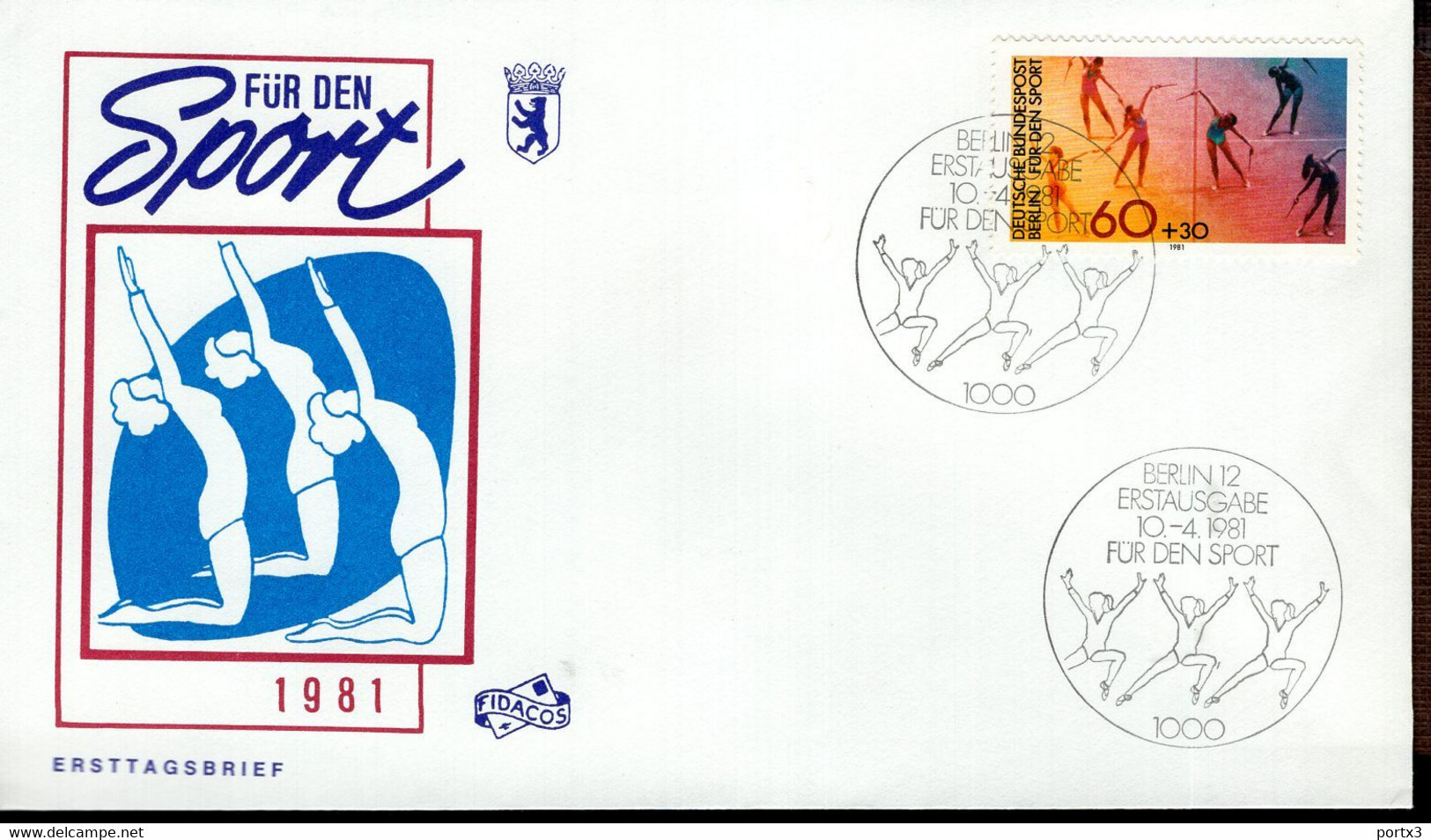 Berlin FDC aus 1981 ex 10 items  gestempelt / used / oblitéré (Berl 027)