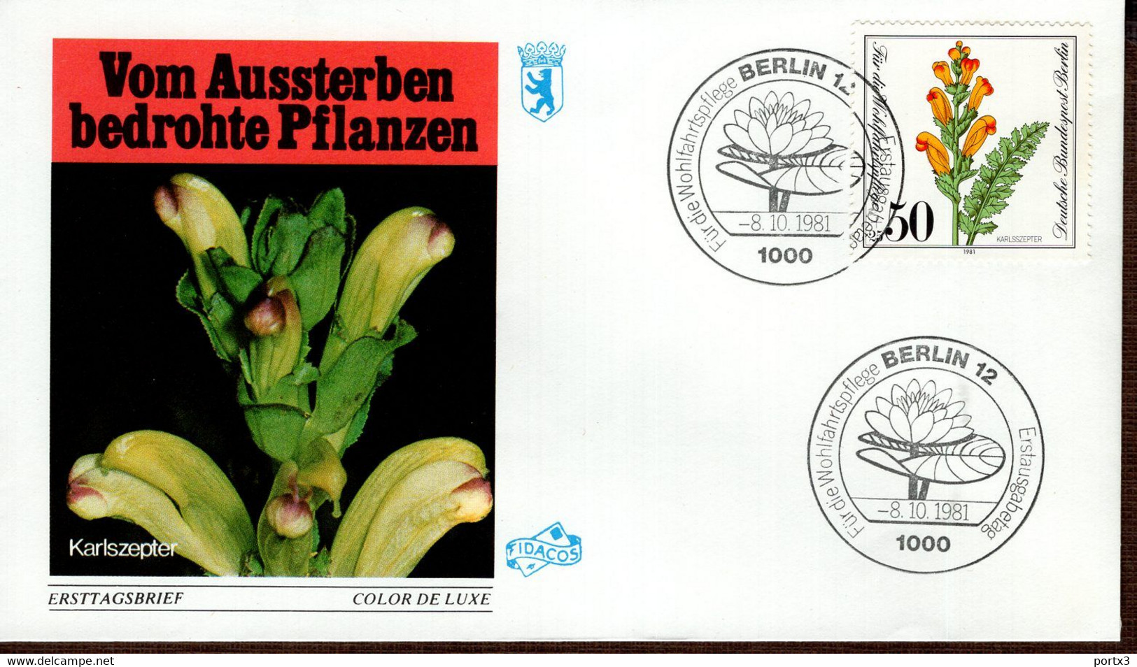 Berlin FDC Aus 1981 Ex 11 Items  Gestempelt / Used / Oblitéré (Berl 028) - 1981-1990