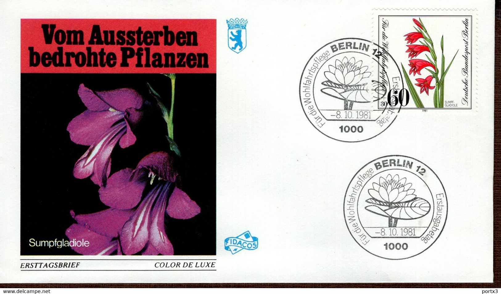 Berlin FDC Aus 1981 Ex 11 Items  Gestempelt / Used / Oblitéré (Berl 028) - 1981-1990