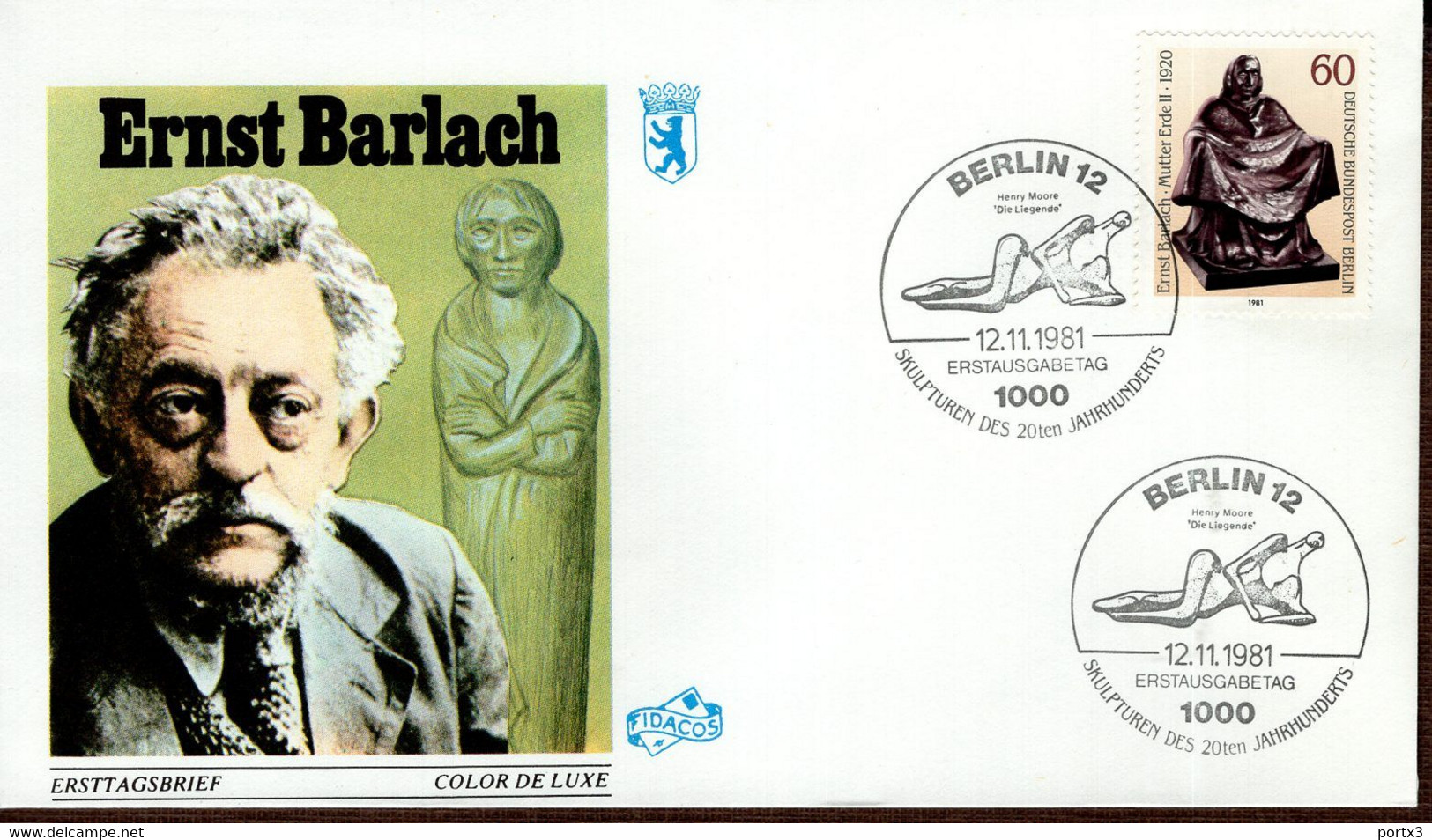 Berlin FDC aus 1981 ex 11 items  gestempelt / used / oblitéré (Berl 028)