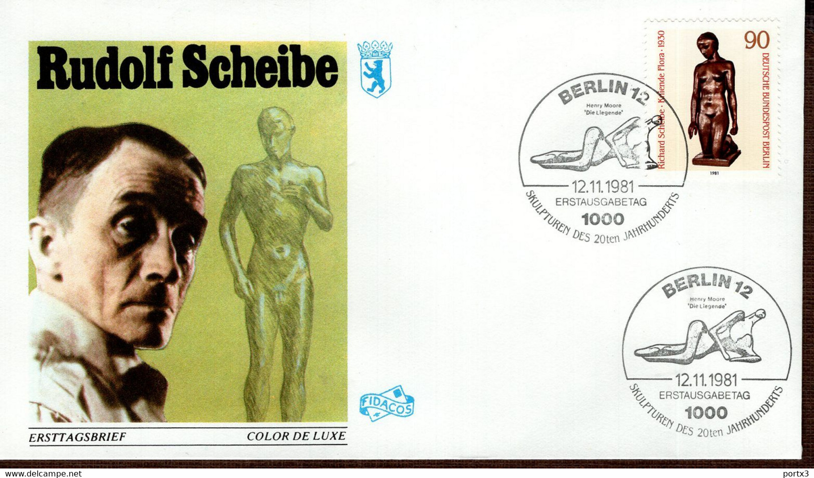 Berlin FDC aus 1981 ex 11 items  gestempelt / used / oblitéré (Berl 028)