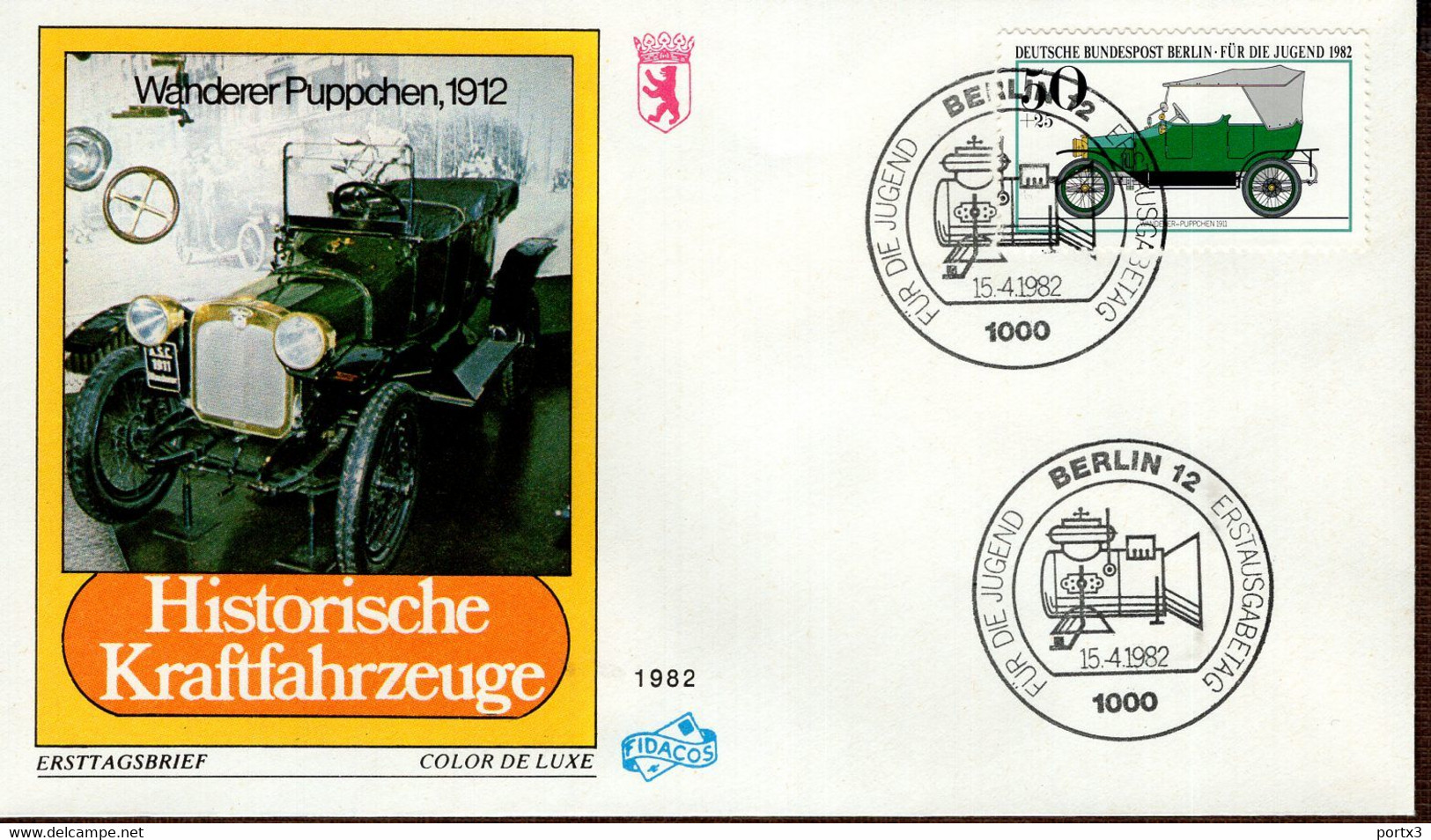 Berlin FDC Aus 1982 Ex 9 Items  Gestempelt / Used / Oblitéré (Berl 029) - 1981-1990