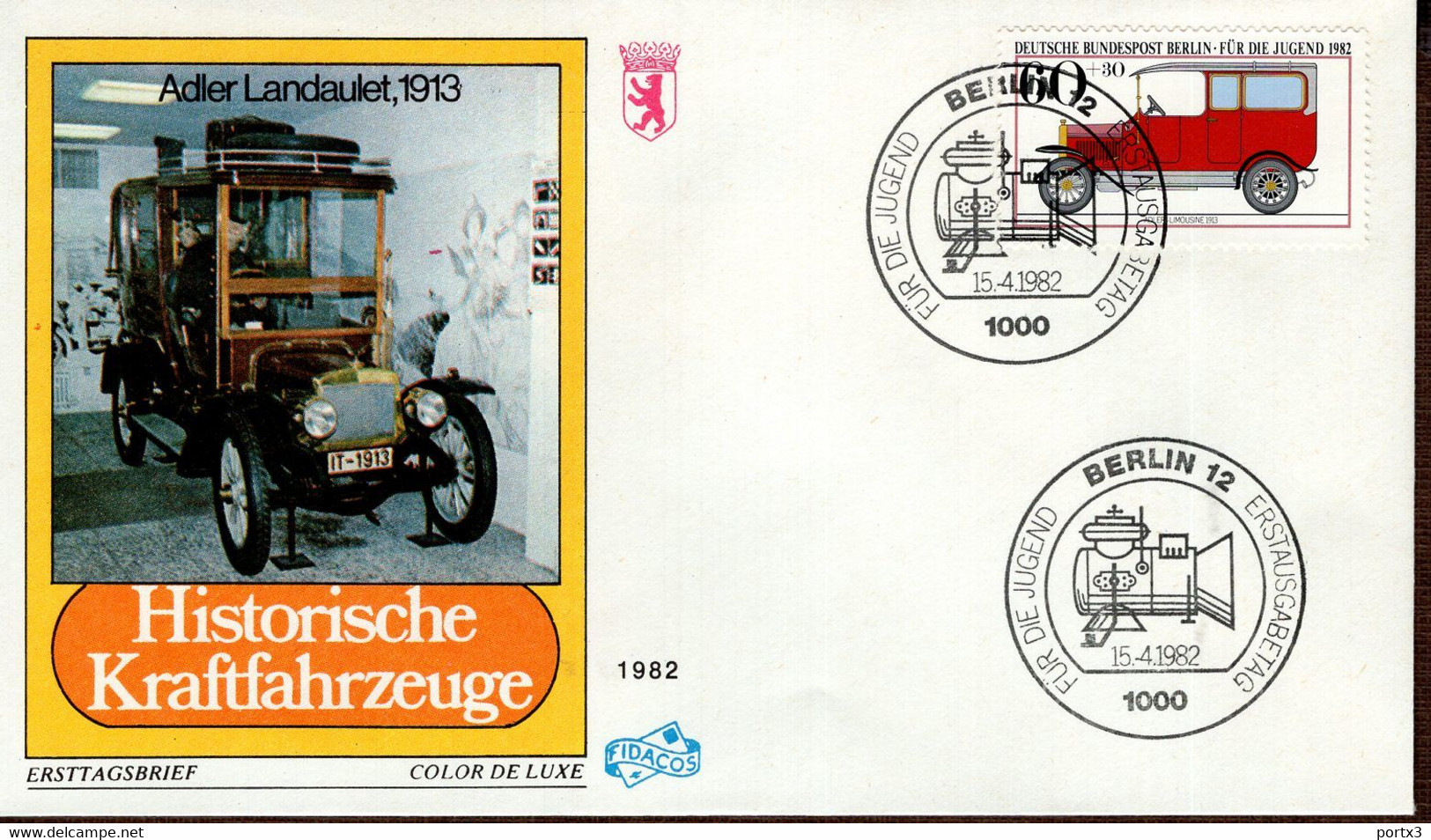 Berlin FDC Aus 1982 Ex 9 Items  Gestempelt / Used / Oblitéré (Berl 029) - 1981-1990