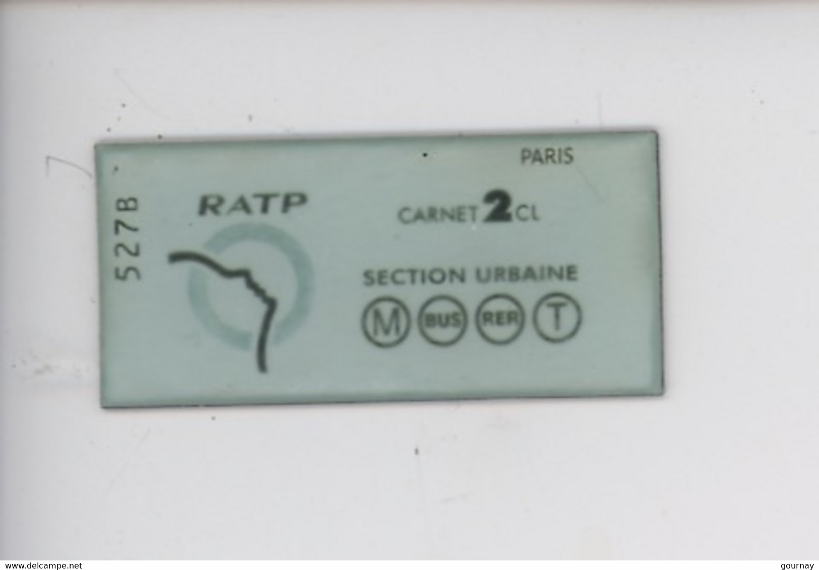 Magnet : Paris RATP Carnet 2CL - Section Urbaine N°5278 - Verkehr & Transport