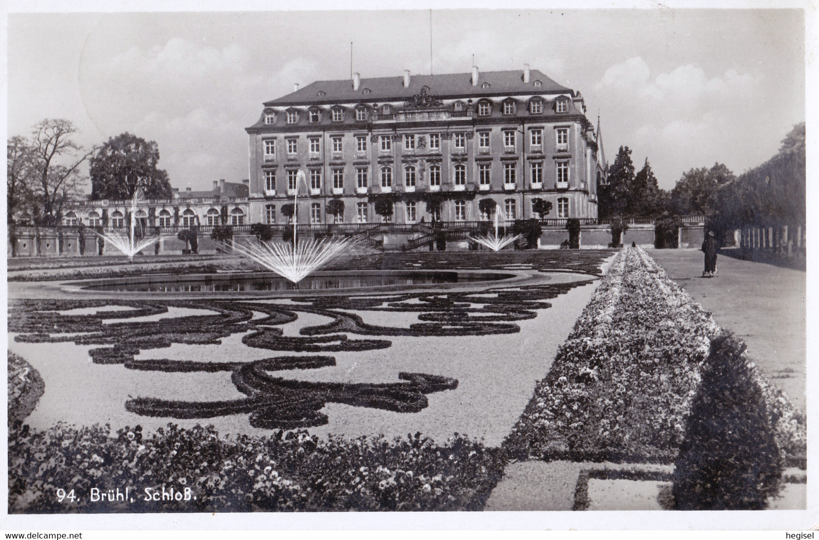 1938, Deutschland, Brühl, "Schloss Augustusburg", Rheinland - Bruehl