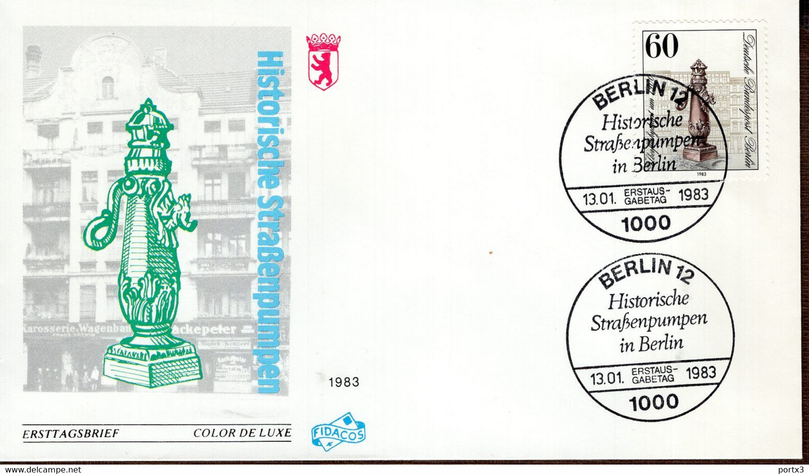 Berlin FDC Aus 1983 Ex 11 Items  Gestempelt / Used / Oblitéré (Berl 032) - 1981-1990