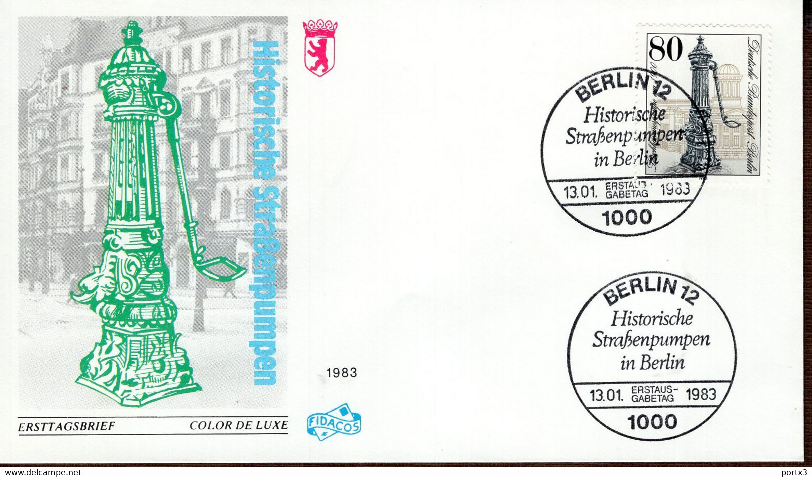 Berlin FDC Aus 1983 Ex 11 Items  Gestempelt / Used / Oblitéré (Berl 032) - 1981-1990