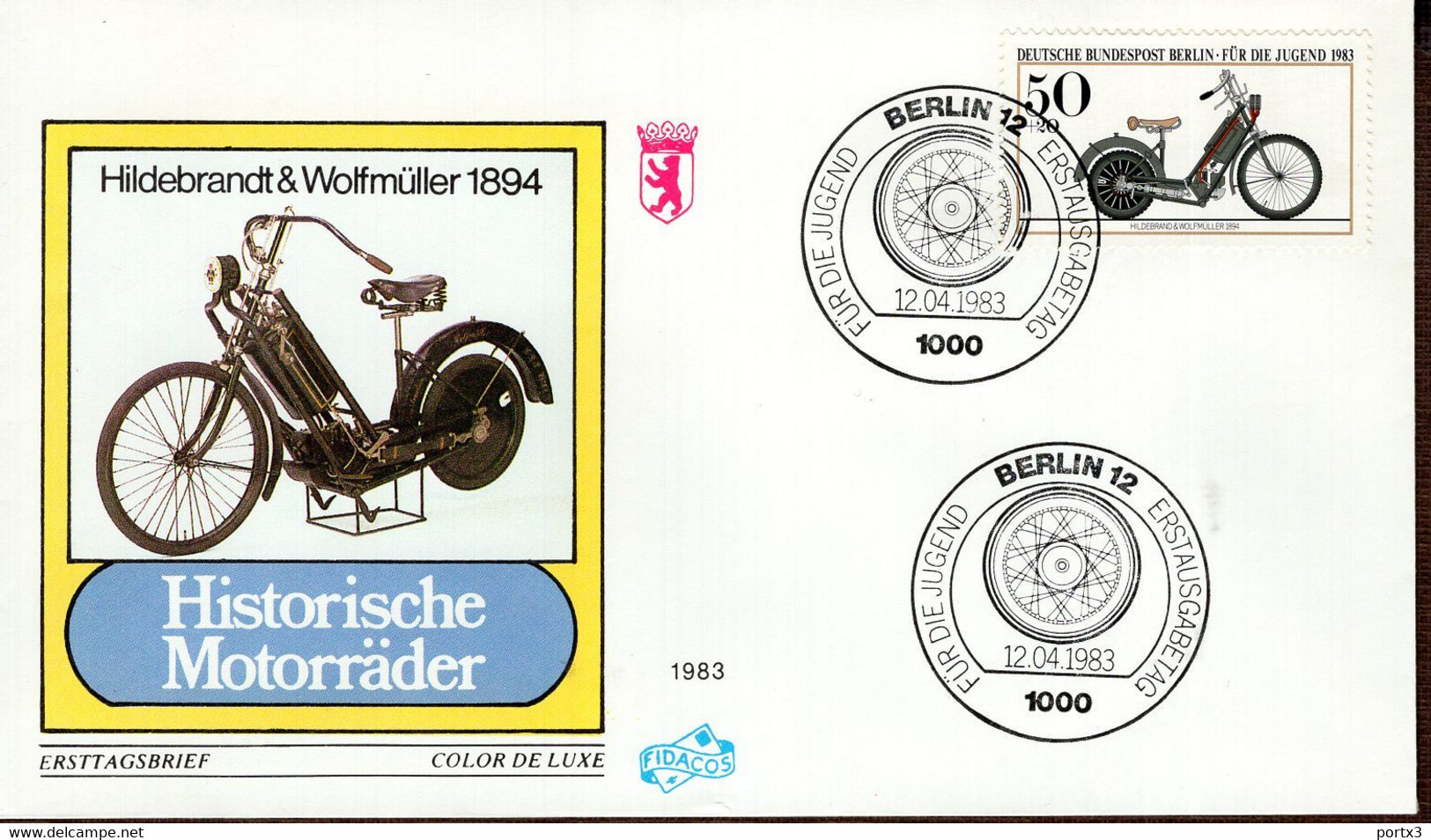 Berlin FDC aus 1983 ex 11 items  gestempelt / used / oblitéré (Berl 032)