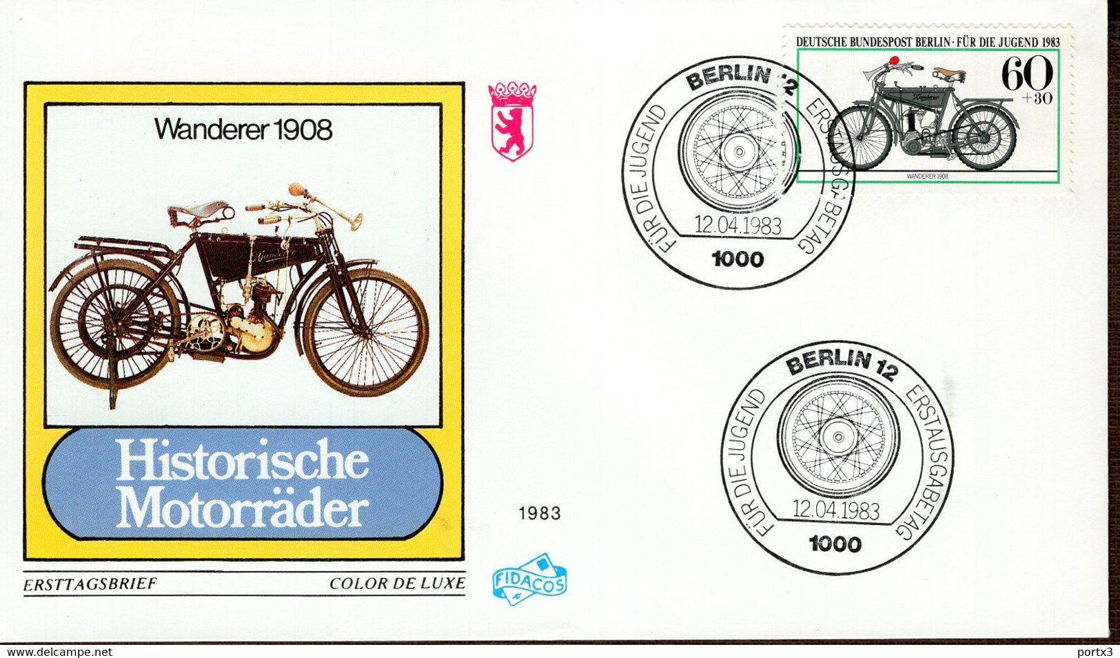 Berlin FDC aus 1983 ex 11 items  gestempelt / used / oblitéré (Berl 032)