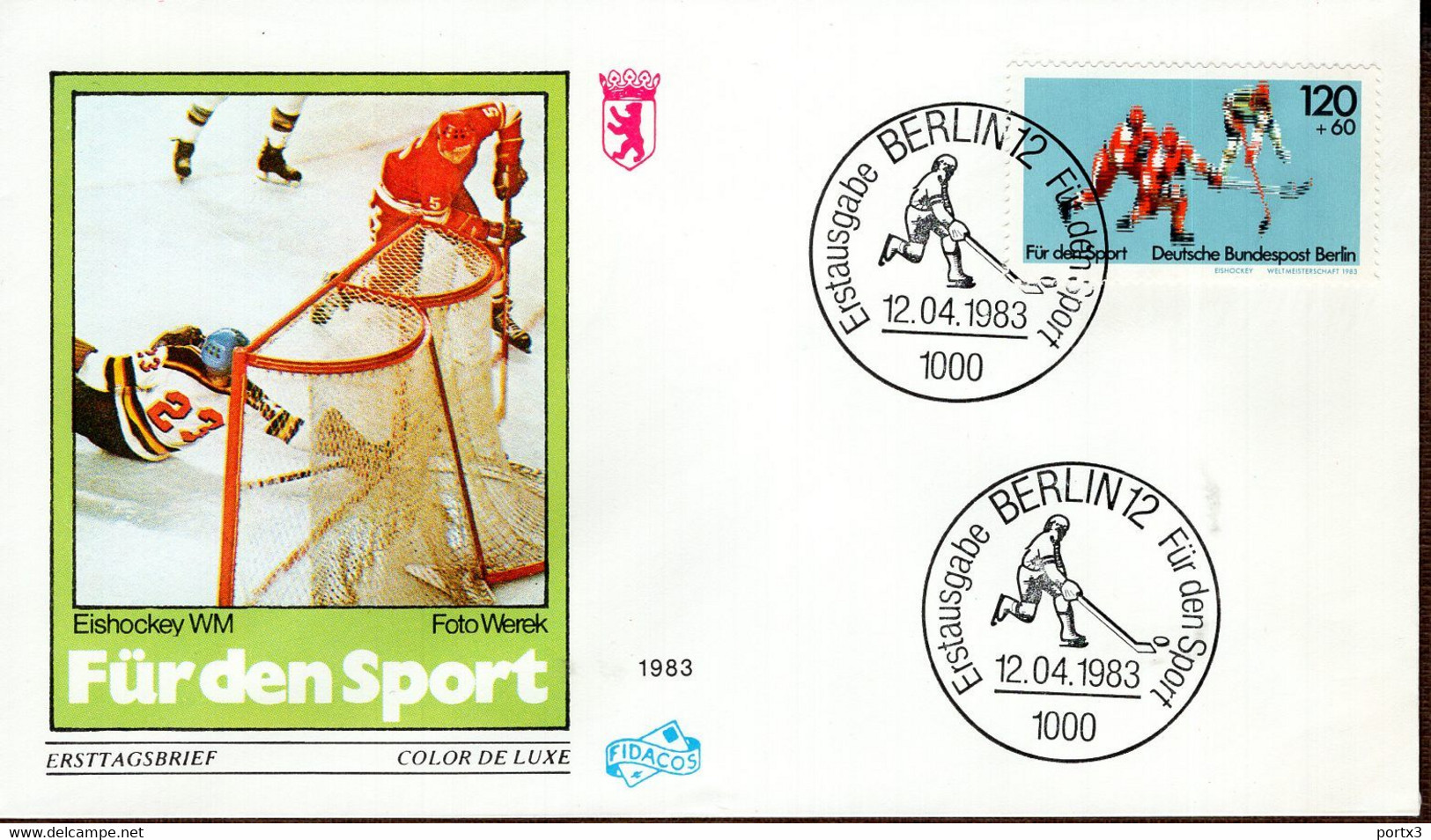 Berlin FDC Aus 1983 Ex 12 Items  Gestempelt / Used / Oblitéré (Berl 033) - 1981-1990