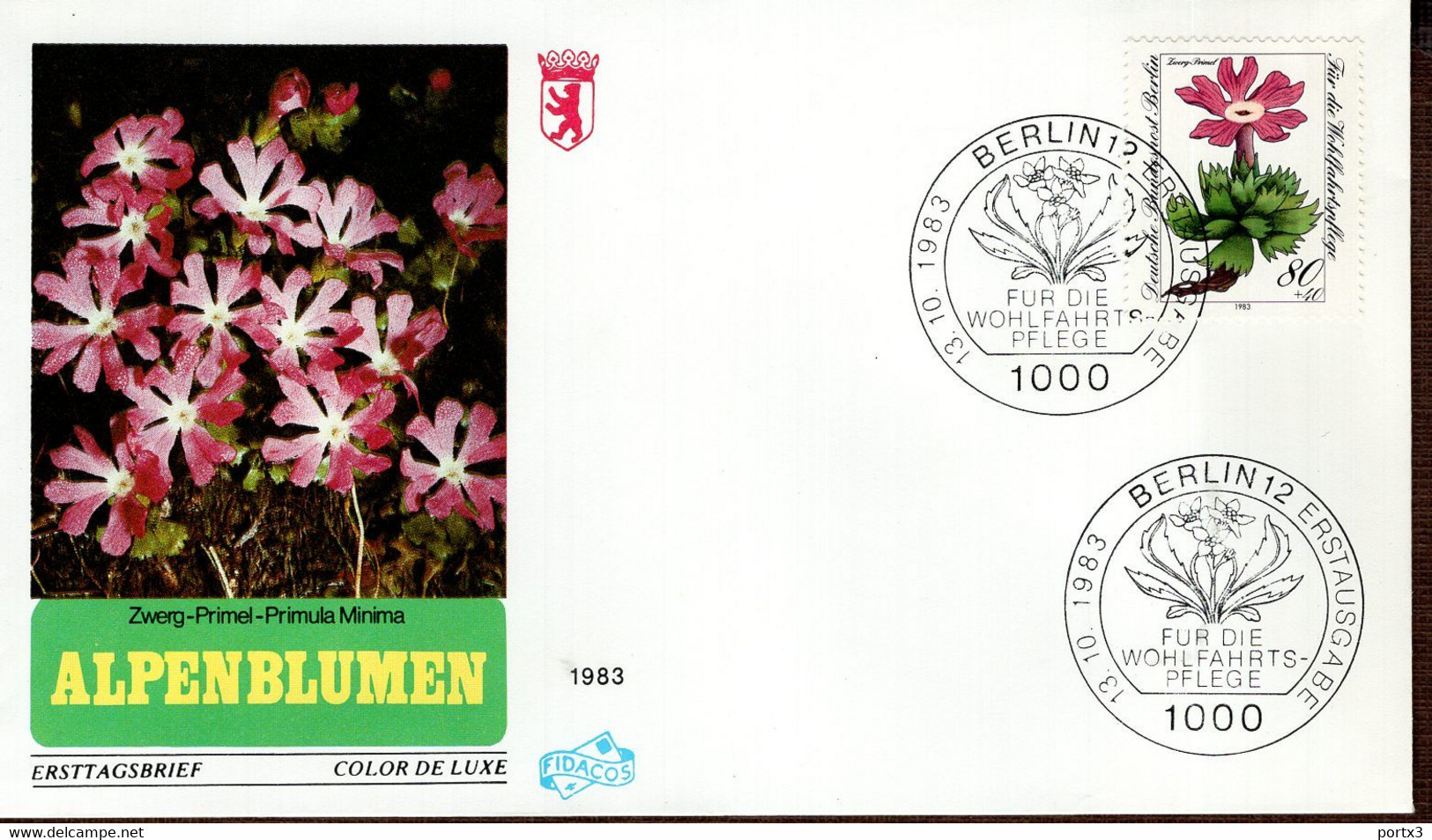 Berlin FDC aus 1983 ex 12 items  gestempelt / used / oblitéré (Berl 033)