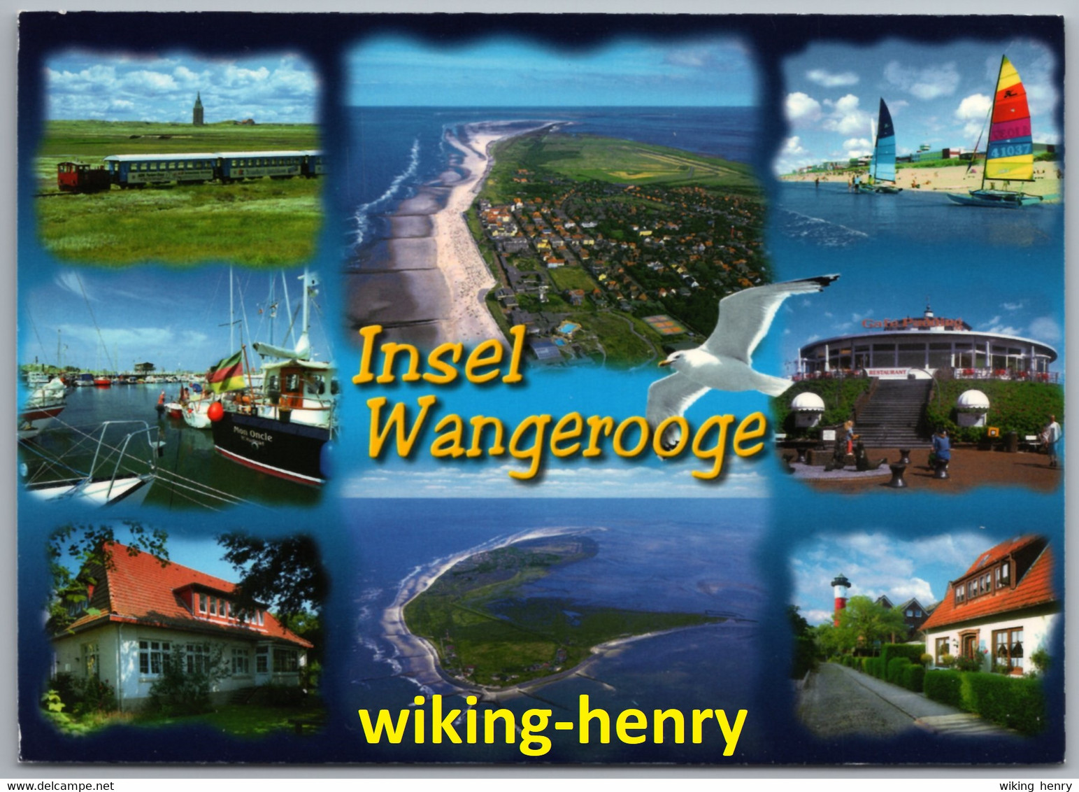 Wangerooge - Mehrbildkarte 1   Nordseebad - Wangerooge
