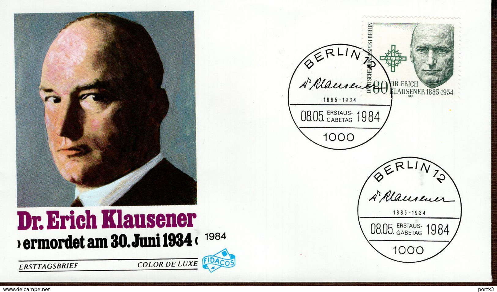 Berlin FDC Aus 1984 Ex 10 Items  Gestempelt / Used / Oblitéré (Berl 035) - 1981-1990