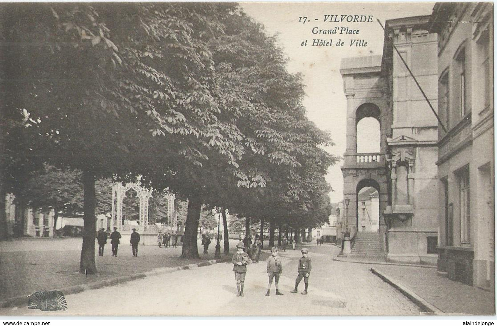 Vilvorde - Vilvoorde - Grand'Place Et Hôtel De Ville - Edit. H. Georges - Vilvoorde