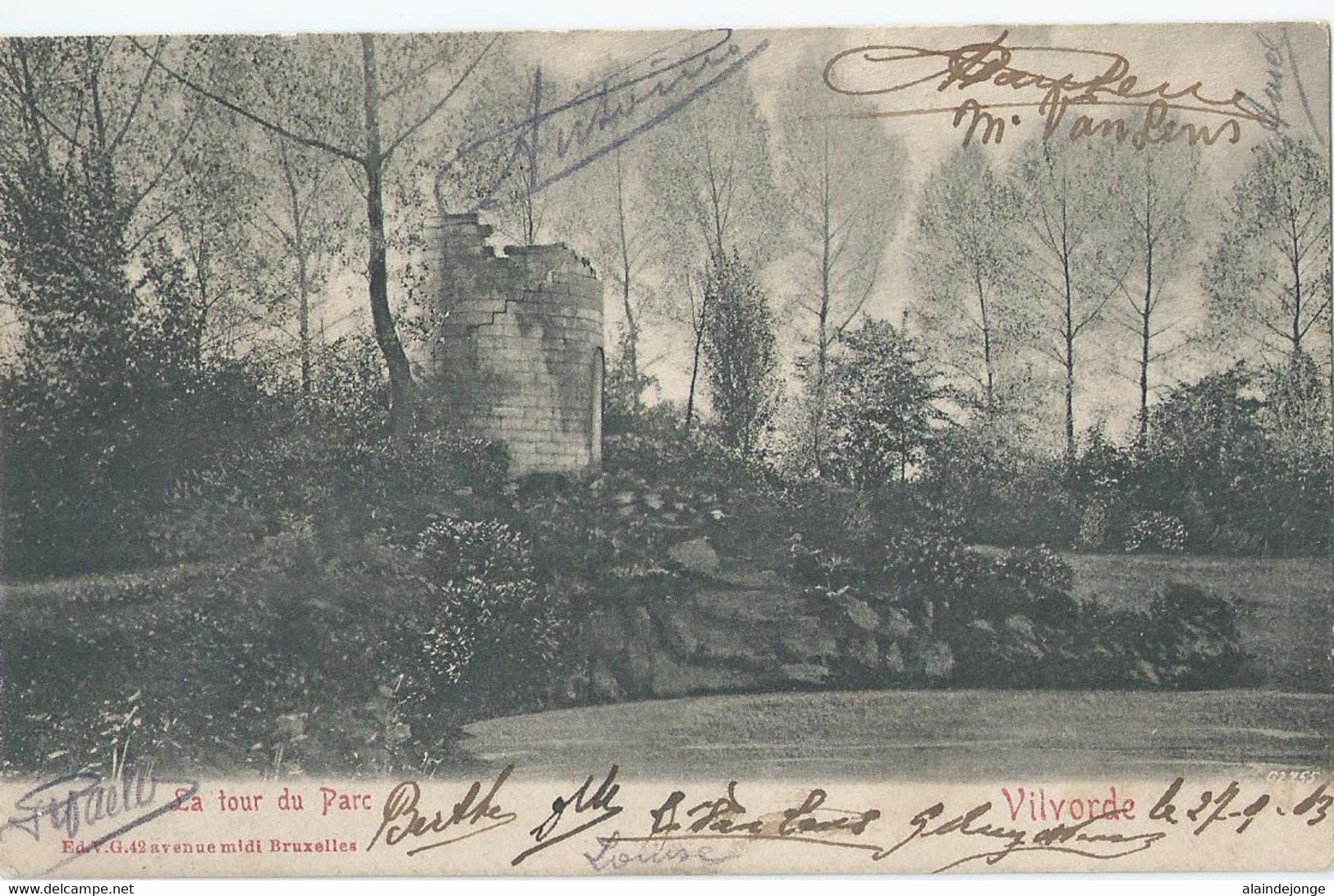 Vilvorde - Vilvoorde - La Tour Du Parc - Ed. V.G. - 1903 - Vilvoorde