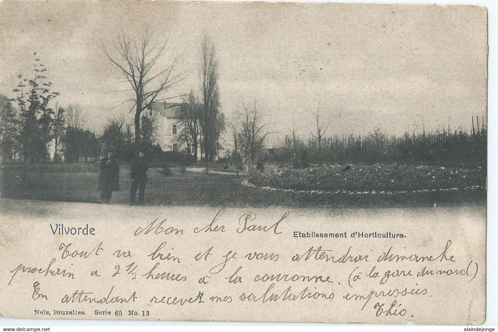 Vilvorde - Vilvoorde - Etablissement D'Horticulture - Nels Serie 65 N° 13 - 1905 - Vilvoorde