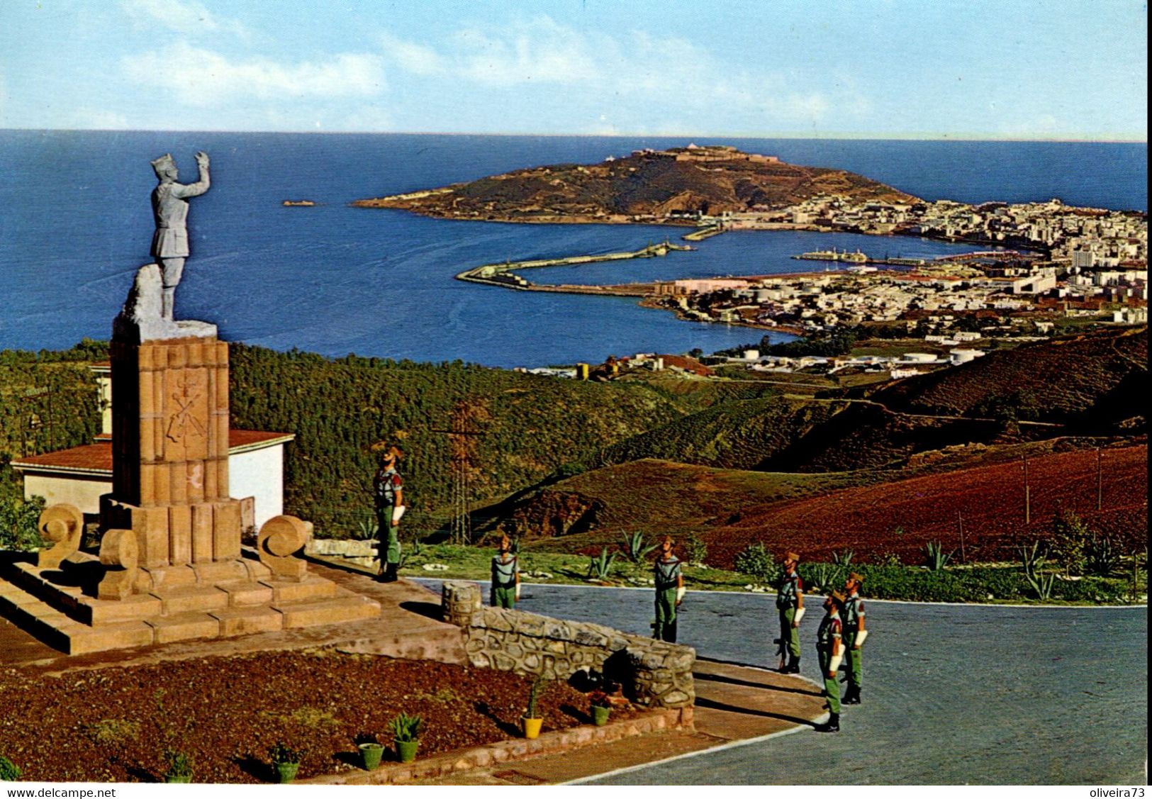 CEUTA - La Ciudad Desde El Mirador De Garcia Aldave - Ceuta