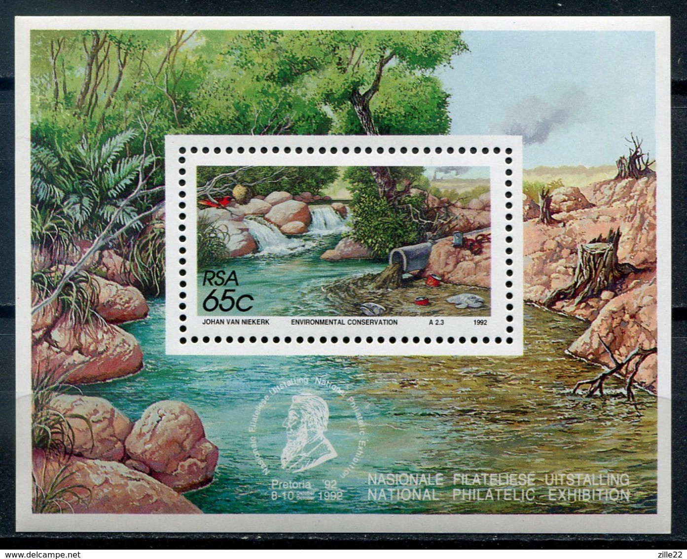 Südafrika Mi# Block 28 Postfrisch/MNH - Environmental Conservation - Blocks & Kleinbögen