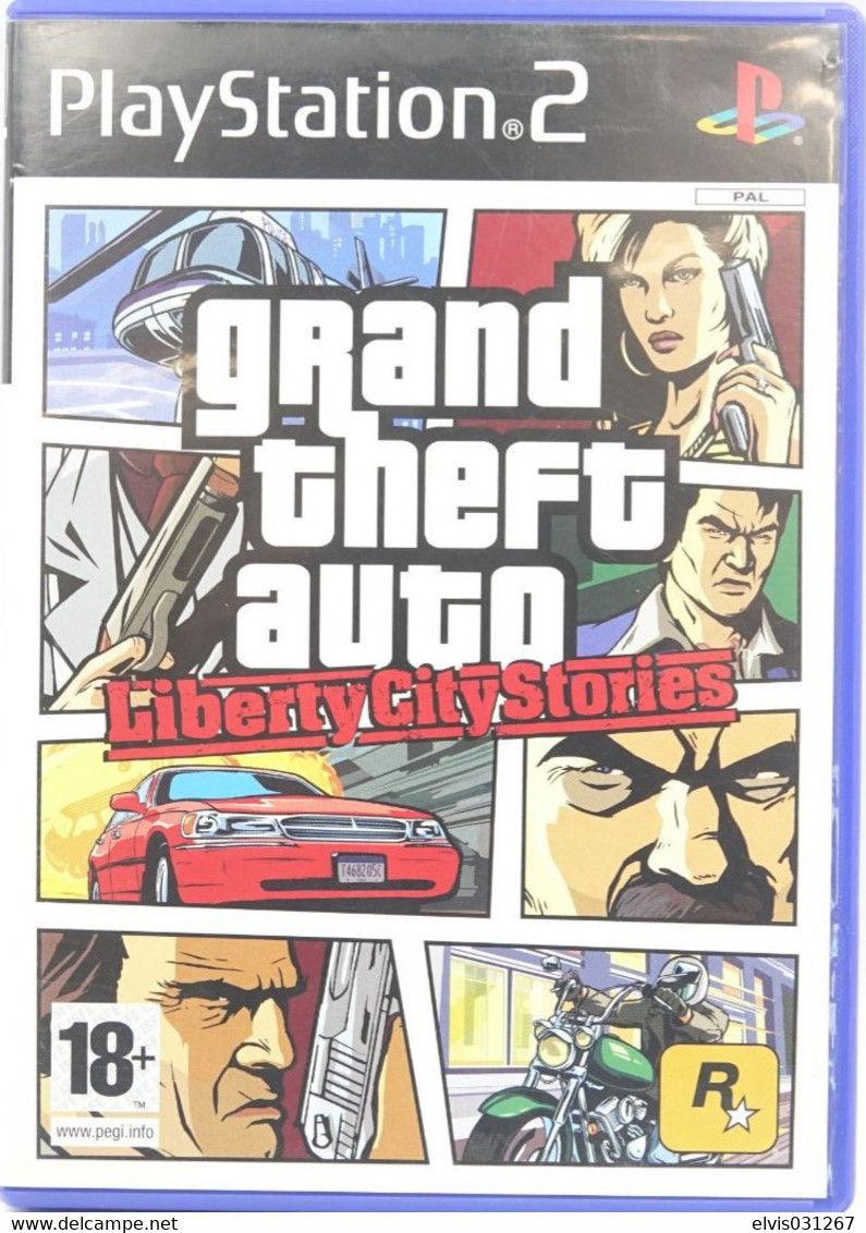 SONY PLAYSTATION TWO 2 PS2 : GRAND THEFT AUTO LIBERTY CITY STORIES - ROCKSTAR GAMES - Playstation 2