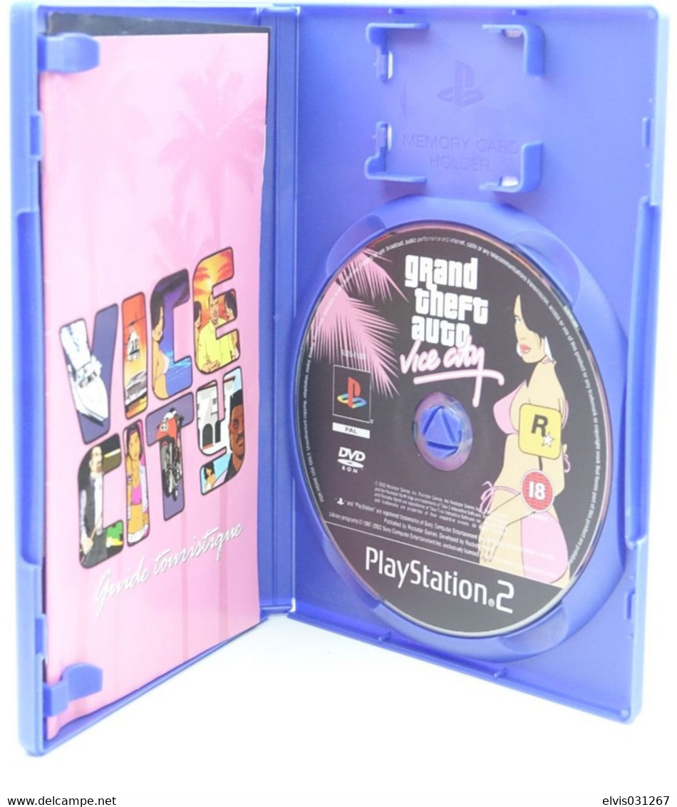 SONY PLAYSTATION TWO 2 PS2 : GRAND THEFT AUTO VICE CITY - ROCKSTAR GAMES - Playstation 2