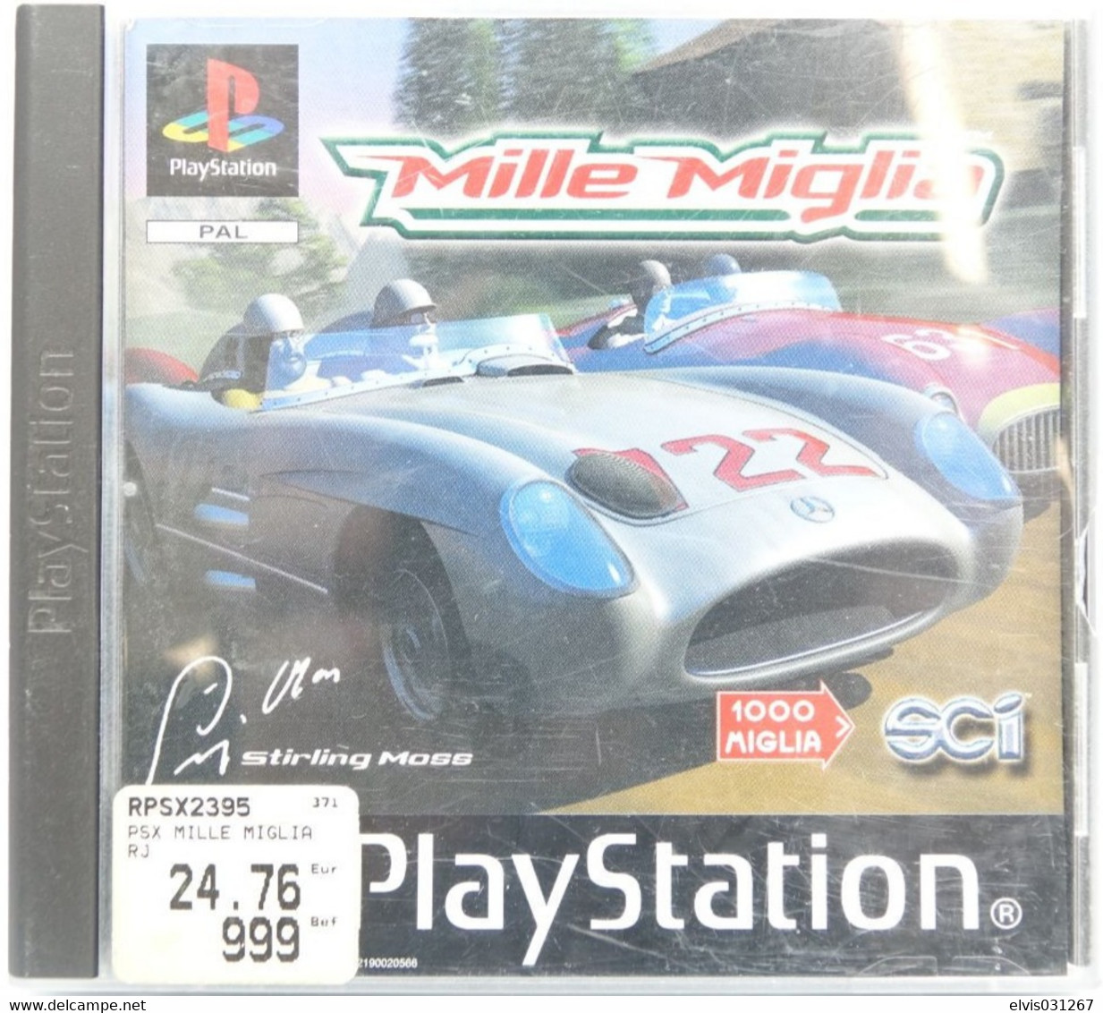 SONY PLAYSTATION ONE PS1 : MILLE MIGLIA - SCI - Playstation